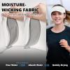image:imageSukeen Sports Sun Visor Men Women Lightweight Portable Cooling Stretchy Visor Hat for Running Golf Daily WearWhite