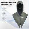 image:imageSukeen Cooling Hoodie Towel Instant Cooling Towels for Neck and Face UPF 50 Sun Protection Ponytail Cooling Neck Wraps Quick Drying Cool Towels for Sports Gym Hiking Camping Workout BlackDark Gray