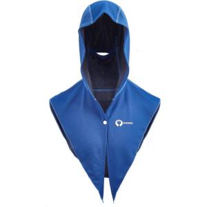 image:imageSukeen Cooling Hoodie Towel Instant Cooling Towels for Neck and Face UPF 50 Sun Protection Ponytail Cooling Neck Wraps Quick Drying Cool Towels for Sports Gym Hiking Camping Workout BlackRoyal Blue