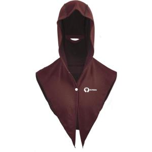 image:imageSukeen Cooling Hoodie Towel Instant Cooling Towels for Neck and Face UPF 50 Sun Protection Ponytail Cooling Neck Wraps Quick Drying Cool Towels for Sports Gym Hiking Camping Workout BlackBrown Red