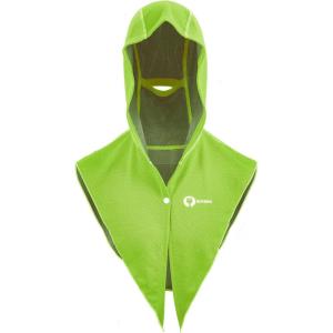 image:imageSukeen Cooling Hoodie Towel Instant Cooling Towels for Neck and Face UPF 50 Sun Protection Ponytail Cooling Neck Wraps Quick Drying Cool Towels for Sports Gym Hiking Camping Workout BlackGreen