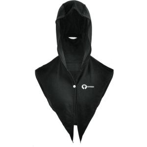 image:imageSukeen Cooling Hoodie Towel Instant Cooling Towels for Neck and Face UPF 50 Sun Protection Ponytail Cooling Neck Wraps Quick Drying Cool Towels for Sports Gym Hiking Camping Workout BlackBlack