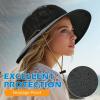 image:imageSukeen Bucket Hat for WomenSun Hat UPF 50 Comfortable and Adjustable for Outdoor Sports and DailyBlack