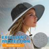 image:imageSukeen Bucket Hat for WomenSun Hat UPF 50 Comfortable and Adjustable for Outdoor Sports and DailyGrey