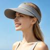 image:imageSukeen Sun Visor Hat for Men Women Wide Brim UPF 50 Adjustable Cooling Visor Lightweight Sweat Wicking Quick DryGrey