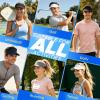 image:imageSukeen Sports Sun Visor Women Men Lightweight UPF50 Water Resistant Stretchy Athletic Visor Hat for Running Tennis GolfNavy Blue