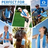 image:imageSukeen 16pack Cooling Towel 40x12 Bulk Ice TowelSoft Breathable Chilly TowelMicrofiber Towel for YogaSportRunningGymWorkoutCampingFitnessWorkout amp More Activities2 Sky Blue2 Royal Blue2 Black2 Gray