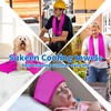 image:imageSukeen 16pack Cooling Towel 40x12 Bulk Ice TowelSoft Breathable Chilly TowelMicrofiber Towel for YogaSportRunningGymWorkoutCampingFitnessWorkout amp More Activities2 Sky Blue2 Green2 Magenta2 Rroyal Bblue2 Gray2 Black2 Teal Blue2 Dark Gray