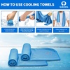 image:imageSukeen 16pack Cooling Towel 40x12 Bulk Ice TowelSoft Breathable Chilly TowelMicrofiber Towel for YogaSportRunningGymWorkoutCampingFitnessWorkout amp More ActivitiesBlueGreyGreenPinkBlackDark Grey