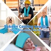 image:imageSukeen 16pack Cooling Towel 40x12 Bulk Ice TowelSoft Breathable Chilly TowelMicrofiber Towel for YogaSportRunningGymWorkoutCampingFitnessWorkout amp More ActivitiesDark BlueGreenBlackPinkLake BlueGrey