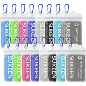 image:imageSukeen 16pack Cooling Towel 40x12 Bulk Ice TowelSoft Breathable Chilly TowelMicrofiber Towel for YogaSportRunningGymWorkoutCampingFitnessWorkout amp More Activities2 Sky Blue2 Green2 Magenta2 Rroyal Bblue2 Gray2 Black2 Teal Blue2 Dark Gray