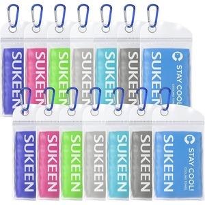 image:imageSukeen 16pack Cooling Towel 40x12 Bulk Ice TowelSoft Breathable Chilly TowelMicrofiber Towel for YogaSportRunningGymWorkoutCampingFitnessWorkout amp More Activities2 Navy Blue2 Magenta2 Green2 Gray2 Teal Blue2 Dark Gray2 Sky Blue