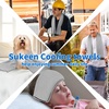 image:imageSukeen Cooling Towel for Neck and Face 40x12Microfiber Bulk Cooling Towels for Athletes Cooling Neck Wraps Instant Cooling Towels for YogaGymGolfRunningFitness and Workout 50pack