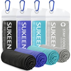 image:imageSukeen Cooling Towels for Neck and Face Gym Towels for Working Out Absorbent Wicking Workout Towels Cooling Towels for Hot Weather Sweat Towels for Gym Yoga Workout Sports Camping Tennis
